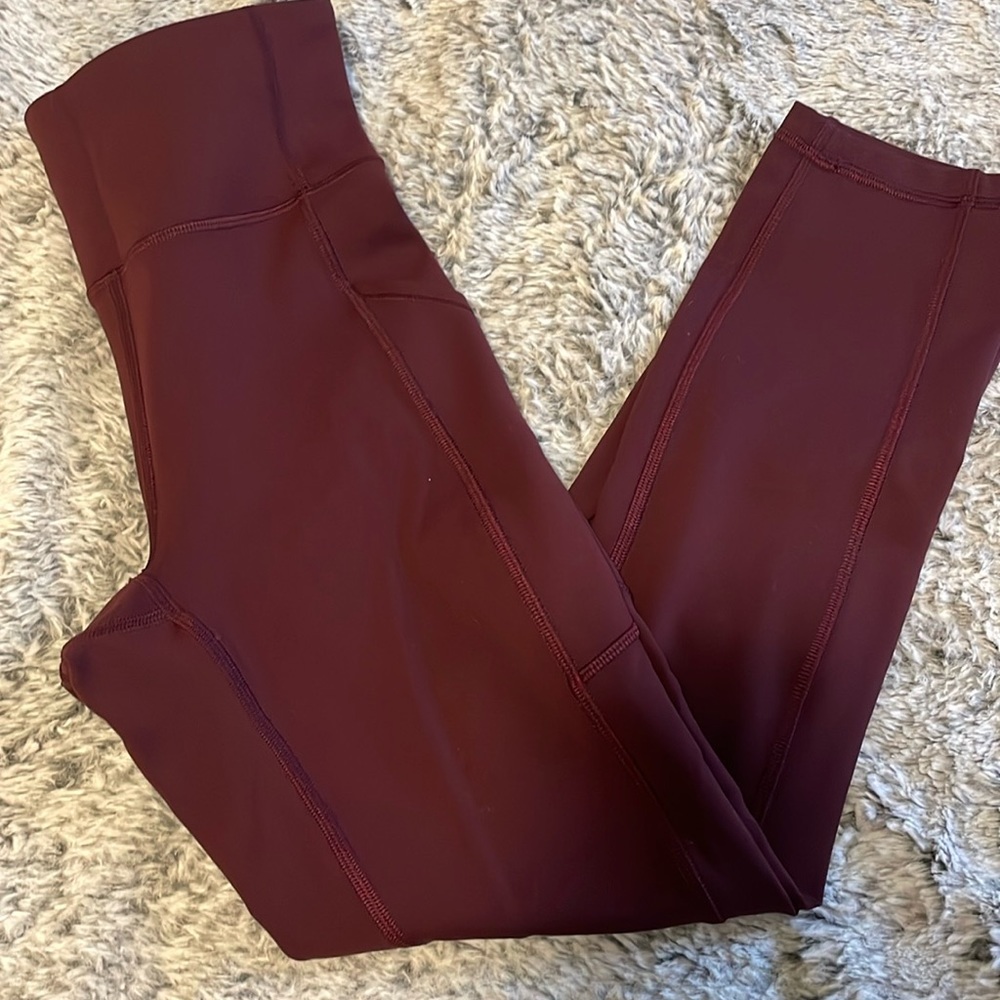 Lululemon high rise Invigorate Tight 23” seam; size 4